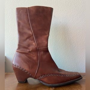 Pikolinos Leather Ankle Bootie